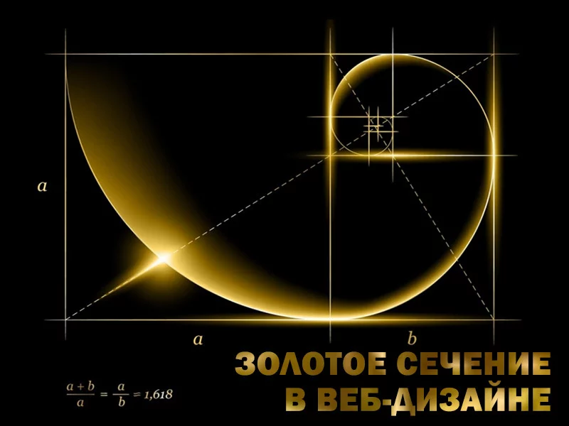 Принцип золотого сечения в веб-дизайне