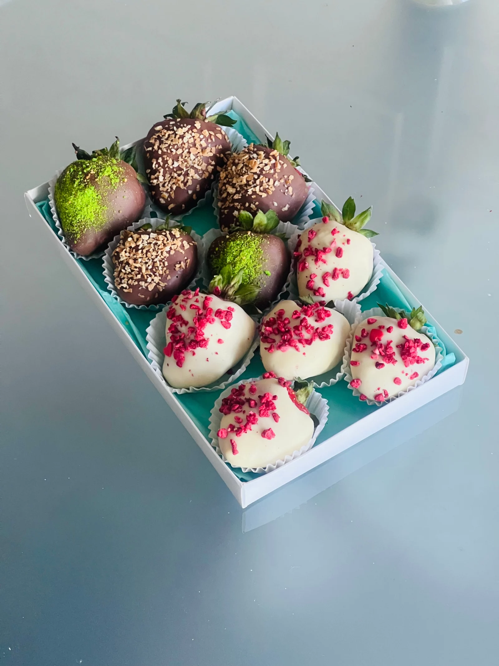 Fresas con chocolate — сайт кондитерской мастерской