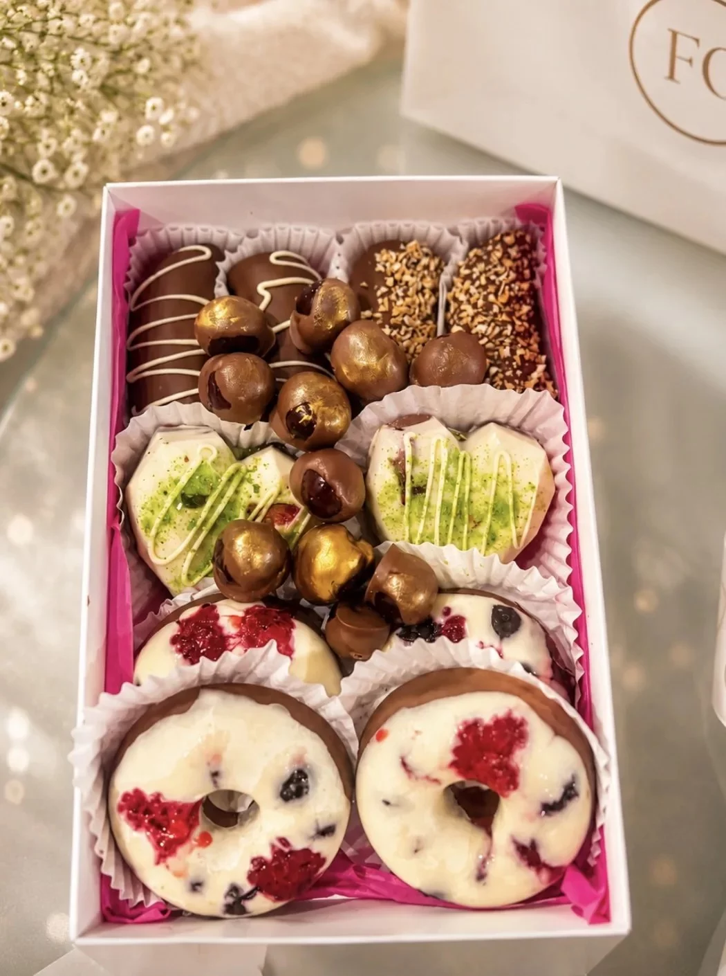 Fresas con chocolate — сайт кондитерской мастерской — Проектирование