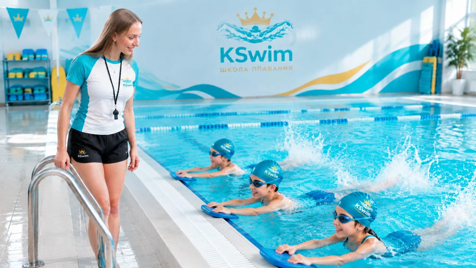 KSwim — сайт школы плавания Александры Королевой — Задача