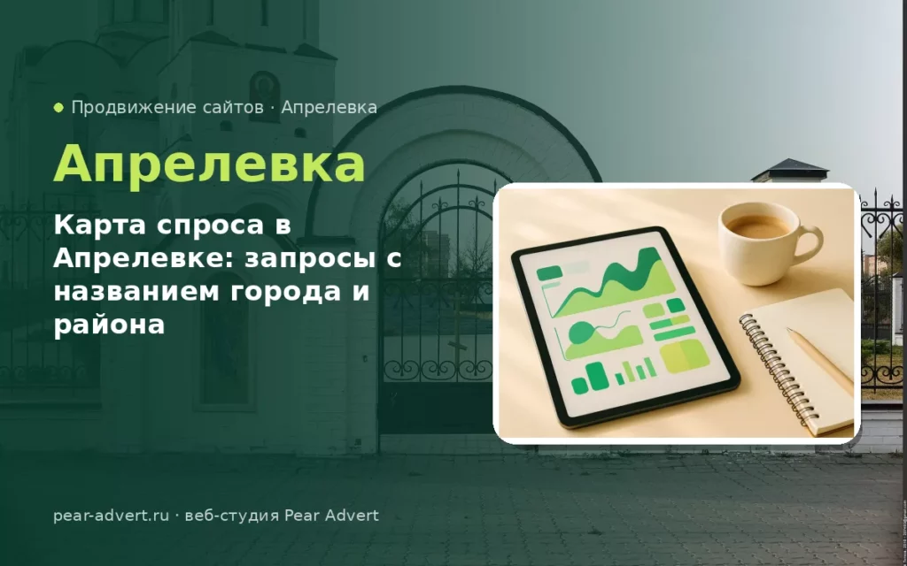 Карта спроса в Апрелевке: запросы с названием города и района — продвижение сайтов в Апрелевке