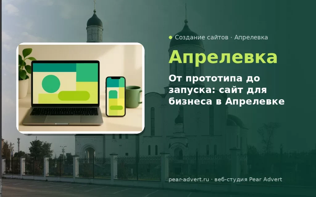 От прототипа до запуска: сайт для бизнеса в Апрелевке — создание сайтов в Апрелевке