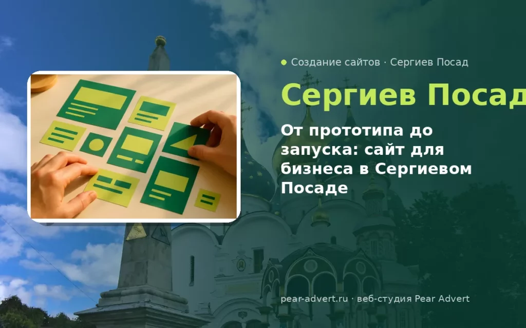 От прототипа до запуска: сайт для бизнеса в Сергиевом Посаде — создание сайтов в Сергиевом Посаде