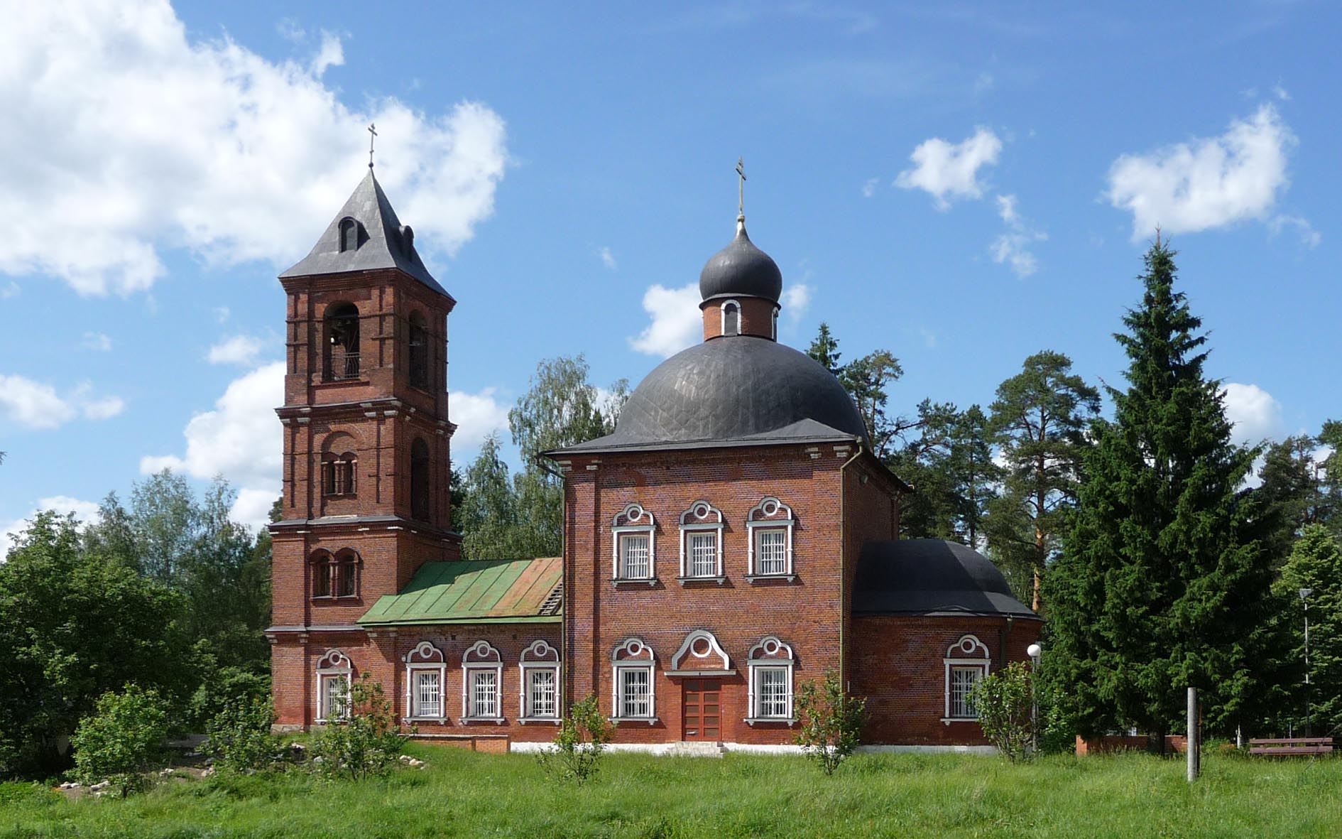 Church of St. Nicholas in Makarovo-10809 cut, Черноголовка